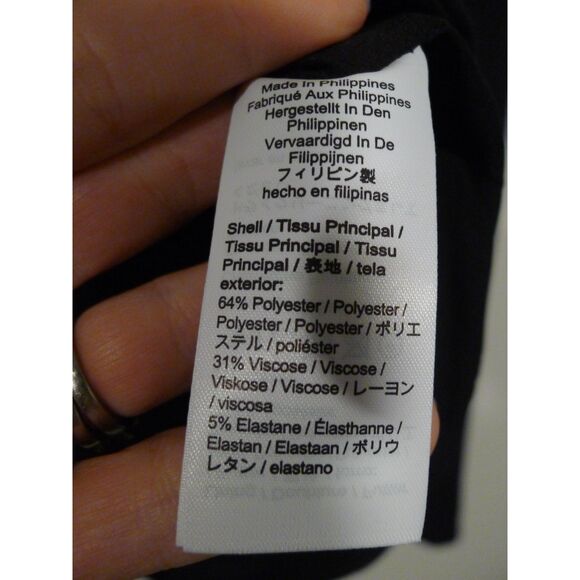 J. Crew Schoolboy Stretch Crepe Blazer Suit Jacket - Navy Blue 6P - Picture 7 of 7